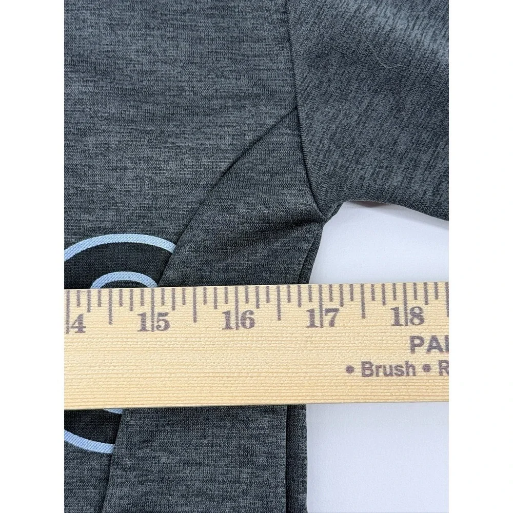 Adidas Youth Unisex Hoodie Size Large Gray Pink‎ Blue Logo Pullover Pockets